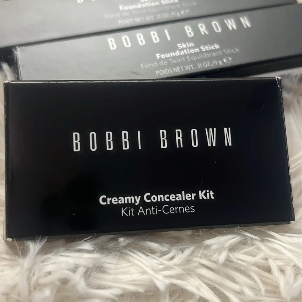 Bobbi Brown Creamy Concealer-Pressed Powder Duo Kit/ Chestnut/ NIB